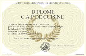 le CAP de cuisine